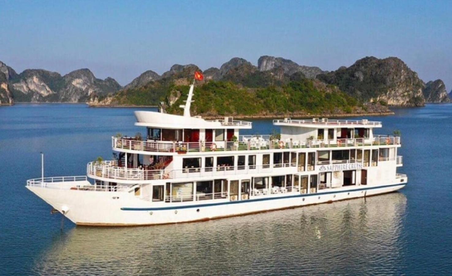 Halong Sapphire Cruises Hotel Hạ Long-öböl Kültér fotó